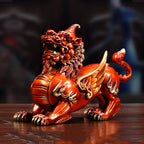 Colorful Copper Pixiu Home Feng Shui Ornament