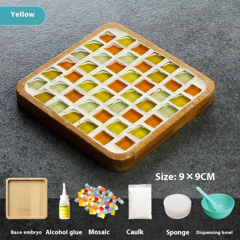 Mosaic Coaster Diy Material Package