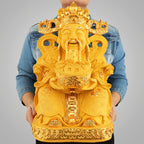 Civil God of Wealth Ornament Sand Gold Home Decoration