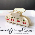 Acetate Acrylic Plate Hair Accessories Female Grip