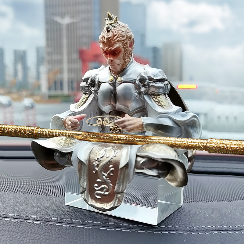 Journey to the West Fighting Buddha Sun Wukong Creative Car Center Console Ornaments