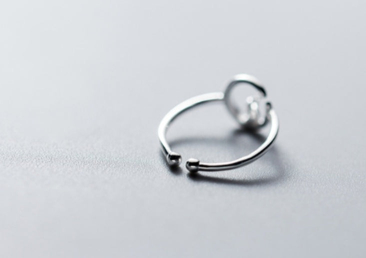 Jade rabbit ring on the moon