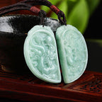 Dragon and Phoenix couple necklace
