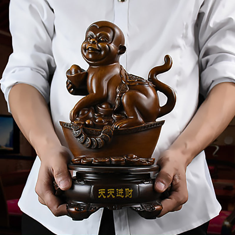 Chinese Zodiac Carving Fortune Ornament