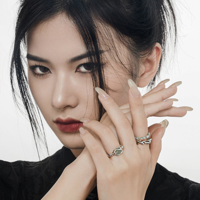 Chinese Style Bamboo Knot Fashion Ring