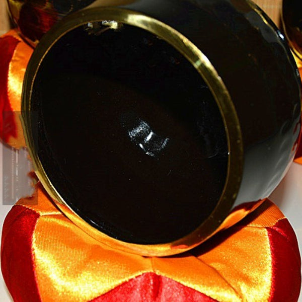 Black Copper Practice Buddha Sound Bowl Yoga Sound Healing Bowl