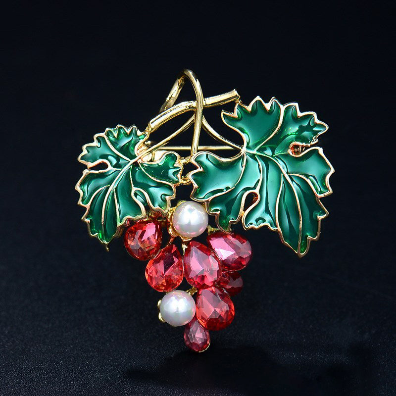 Lotus flower brooch temperament retro pin brooch