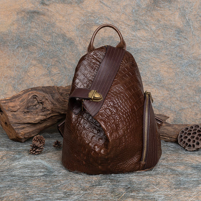 Embossed Leather Bag