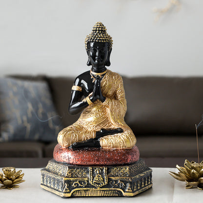 Chinese Zen Peace Buddha Statue Feng Shui Ornaments