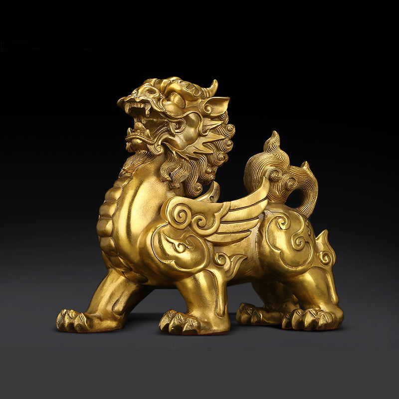 Copper Pixi Home Ornament Lucky Decoration