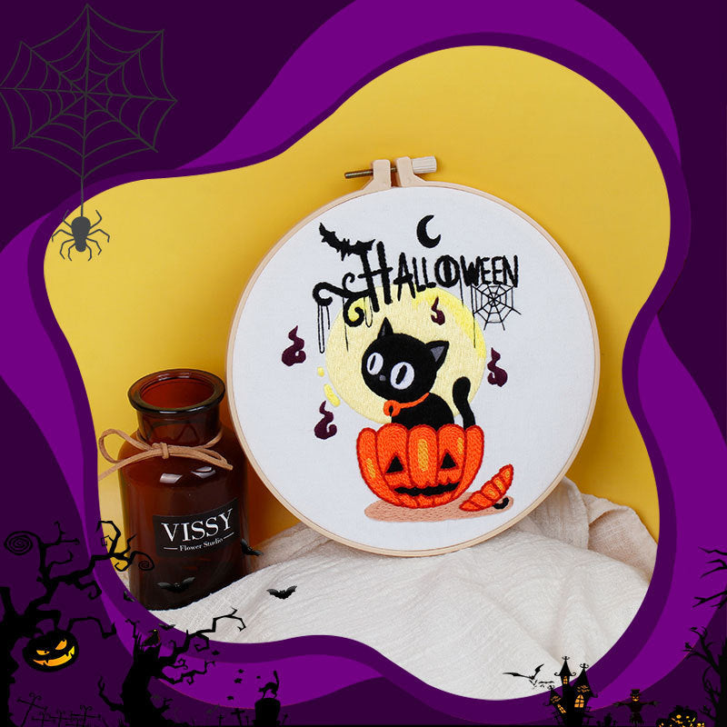 Halloween DIY Embroidery Material Bag