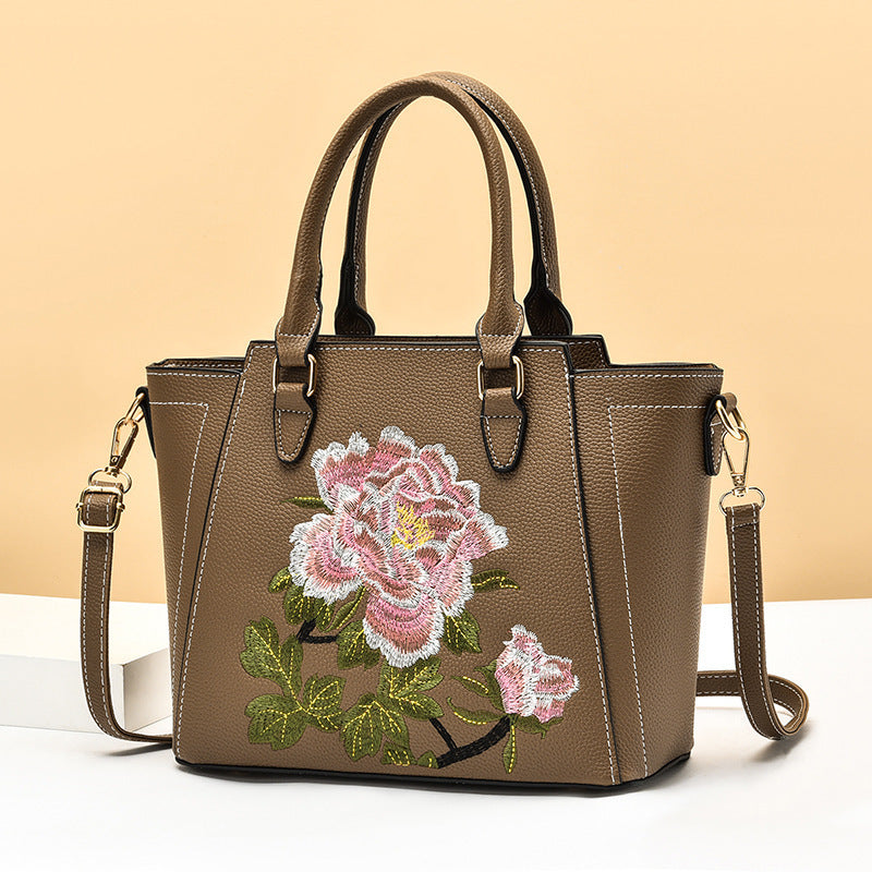 Chinese Style Embroidery With Cheongsam Handbag