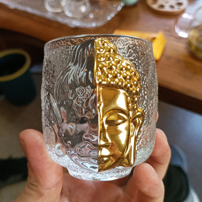 Chinese Style Yinian  Crystal Glass Tea Cup