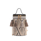Chain Ethnic Style Portable Straw Shoulder Bag