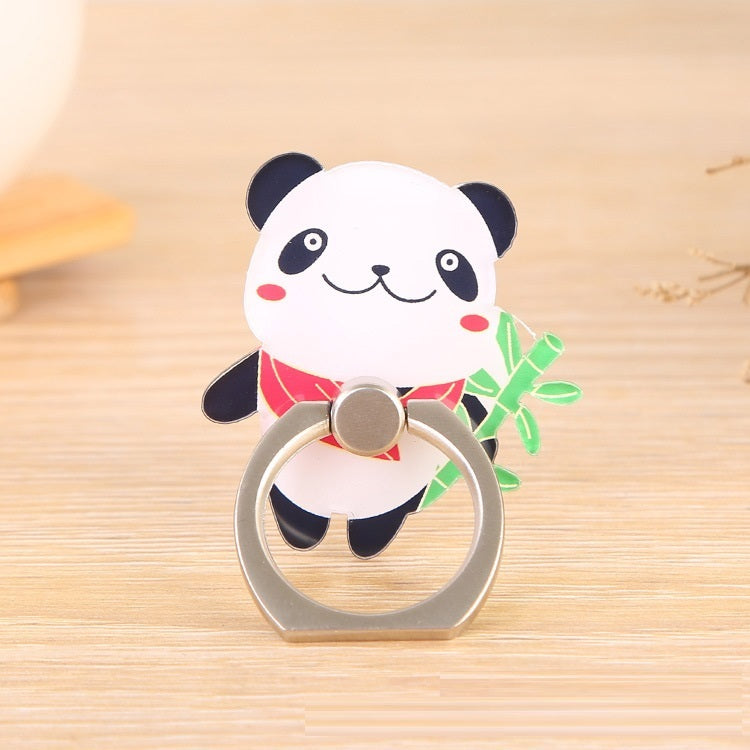 Cartoon Panda Phone Holder - Acrylic Ring Stand - China Creative Hub