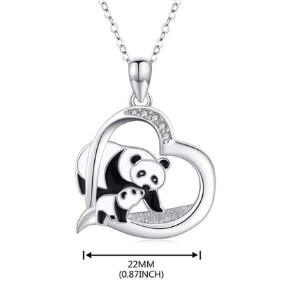 Panda Crystal Necklace