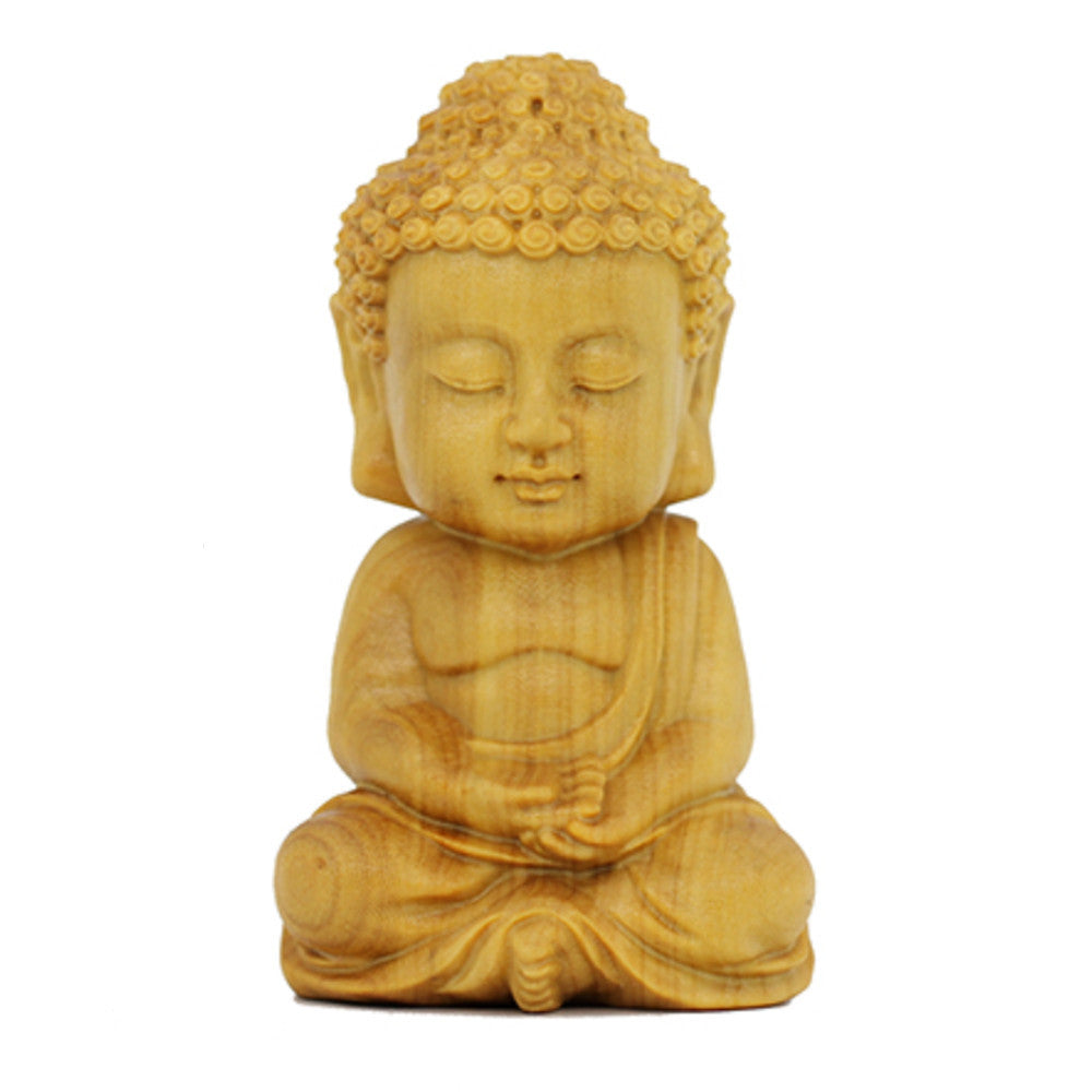 Buddha car decoration wood