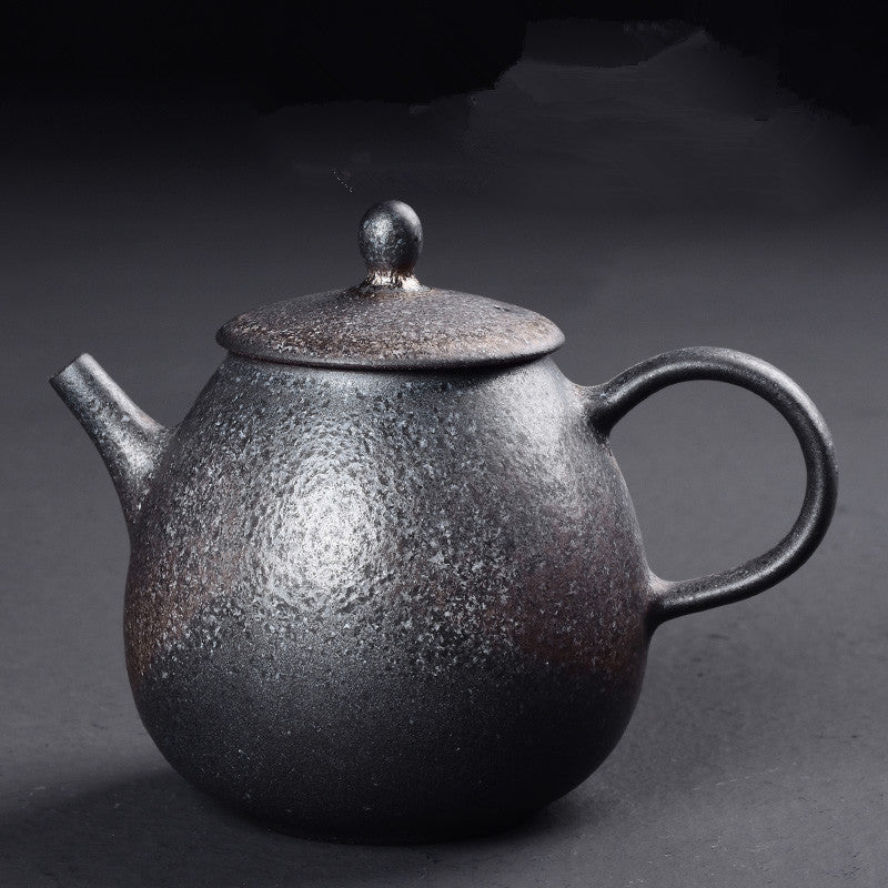 Ceramic retro teapot