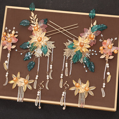 Hairpin Hair Comb Full Set Of Hair Accessories Hairpin Side Clip Accessories