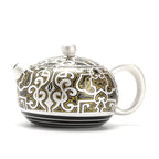Hand-painted Silver Gilded Fengming Pot Teapot Single Teapot