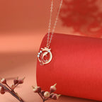 Koi Pendant Necklace Clavicle Chain & Birthday Gift for Wife-2