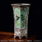 Chinese Style Retro Hand-painted Orchid Flower Pot Ceramic