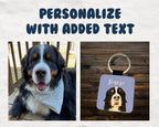 Customized Keychain for Pet Photos Small Pendant