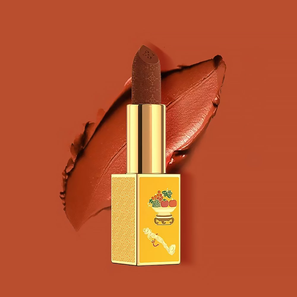 Bogu Series Lipstick-Danfeng Orange-2