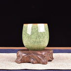 Celadon Tea Cup Ge Kiln Crazed Glaze Ceramic Tea Set-5