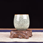 Celadon Tea Cup Ge Kiln Crazed Glaze Ceramic Tea Set-6