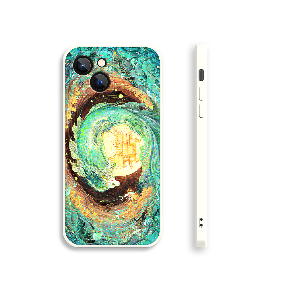 ChiWen Dragon Silicone Phone Case-1