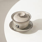 China Panda House Tea Set Household Ceramic Cup Lovely Hostess Cup-9
