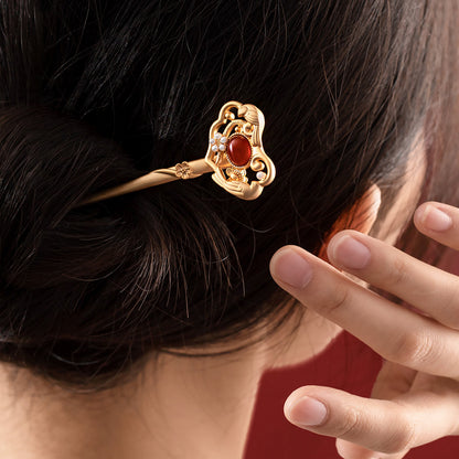 Chinese Ancient Style Ruyi Hairpin-4