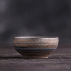 Chinese Kung Fu Tea Cup Antique Rust Glazed Ceramic Teacup-8