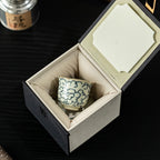Chinese Kung Fu Tea Set Ru Kiln Auspicious Clouds Household Ceramic Cup-3
