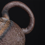 Chinese Tea Ceremony Kung Fu Tea Teapot Imitation Stone Ceramic Tea Set-5