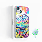 Colorful Mountains iPhone Series Magnetic Phone Case-1