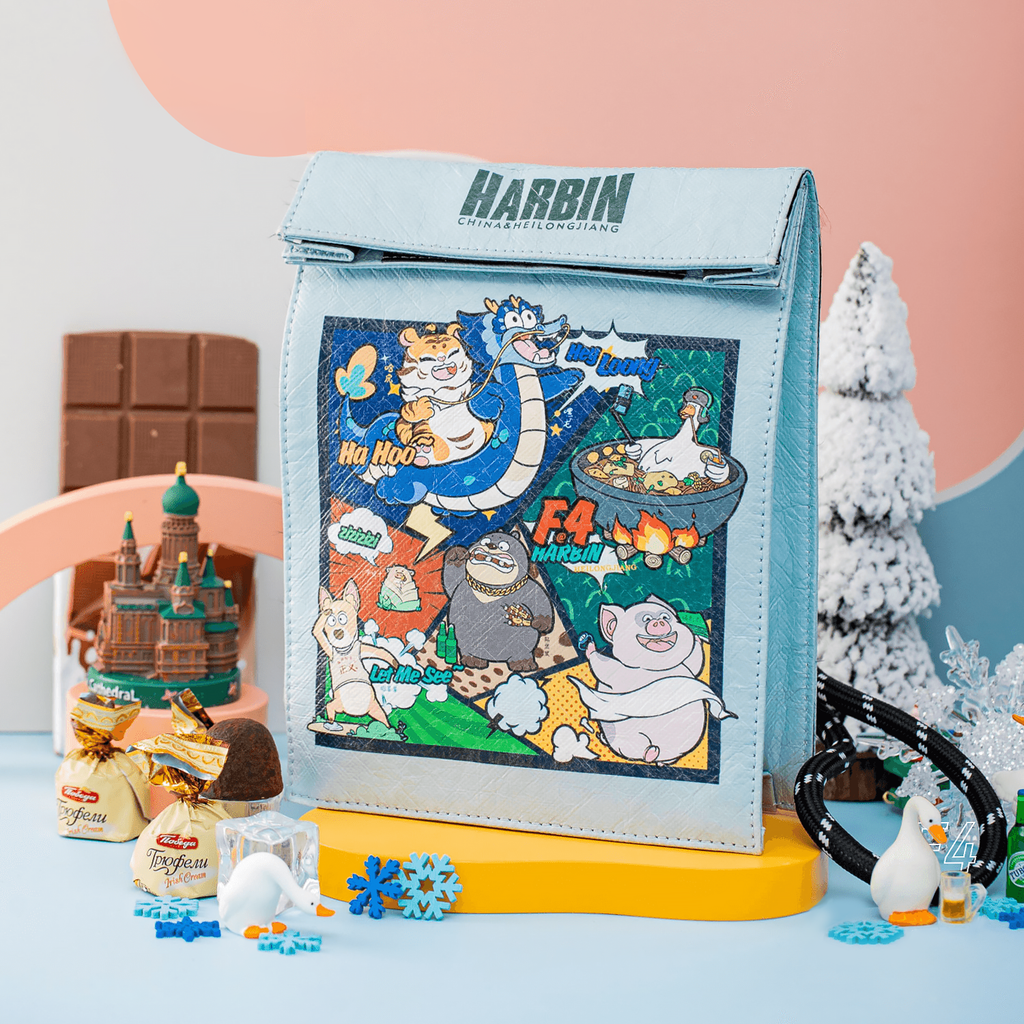 Crossbody Bag: Long Jiang F4 Dupont Paper Small Shoulder Bag-2