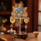 Dimensional Fridge Magnet Empress Xiaojing's Phoenix Crown Refrigerator Magnets Souvenirs-2