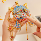 Dimensional Fridge Magnet Empress Xiaojing's Phoenix Crown Refrigerator Magnets Souvenirs-3