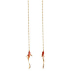 Ear Wire Style Temperament Goldfish Earrings-4