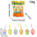 Easter Egg Hanging Decor Pendant Holiday Party Decorations-6