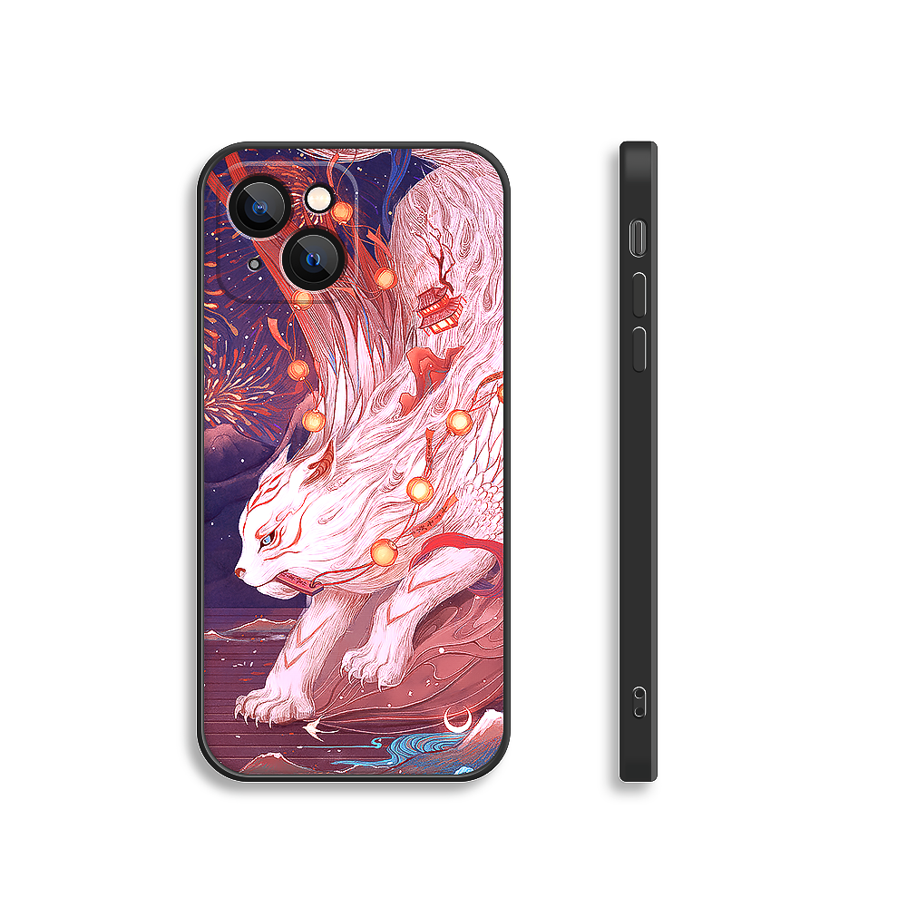 God Tiger Silicone Phone Case-2