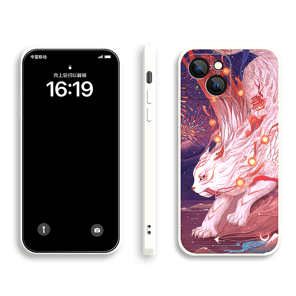 God Tiger Silicone Phone Case-3