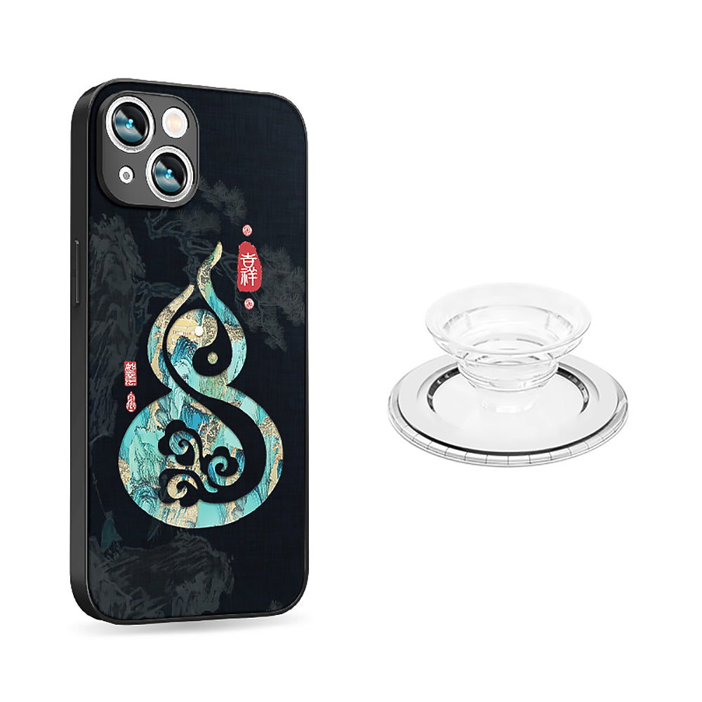 Good Fortune Gourd iPhone Series Magnetic Phone Case-4