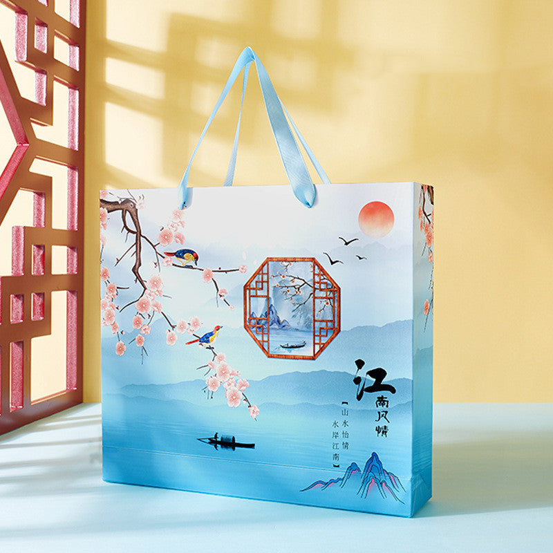 Music Makeup Gift Box of Chinese Style Carved Lipstick Set-4