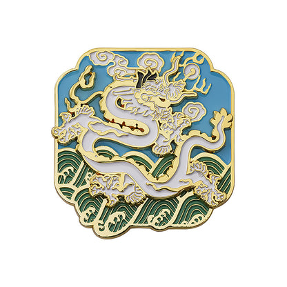 Nine Dragon Wall Fridge Magnet-2