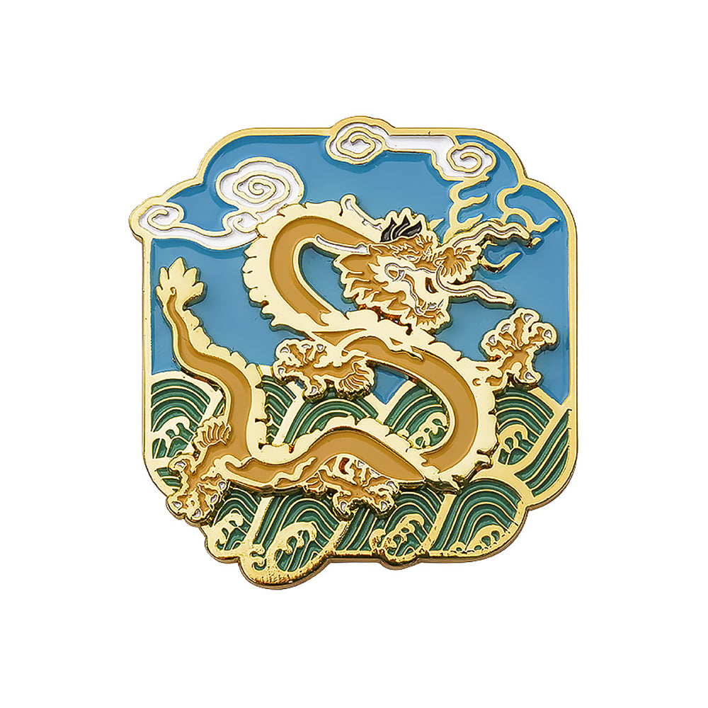 Nine Dragon Wall Fridge Magnet-3