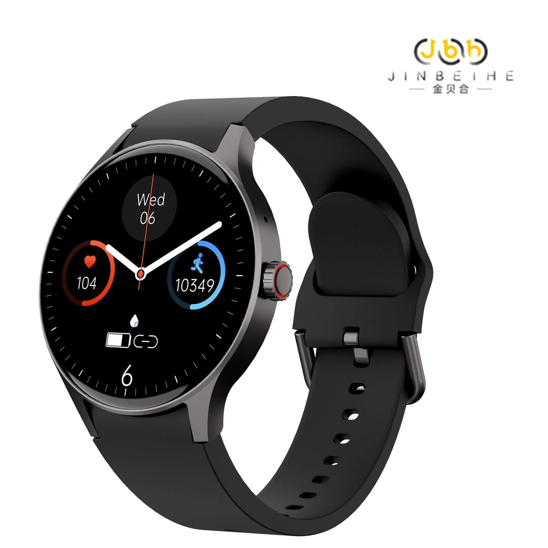 Y80 smartwatch 1.43-inch AMOLED screen Heart rate and blood pressure monitoring Bluetooth calling Waterproof design