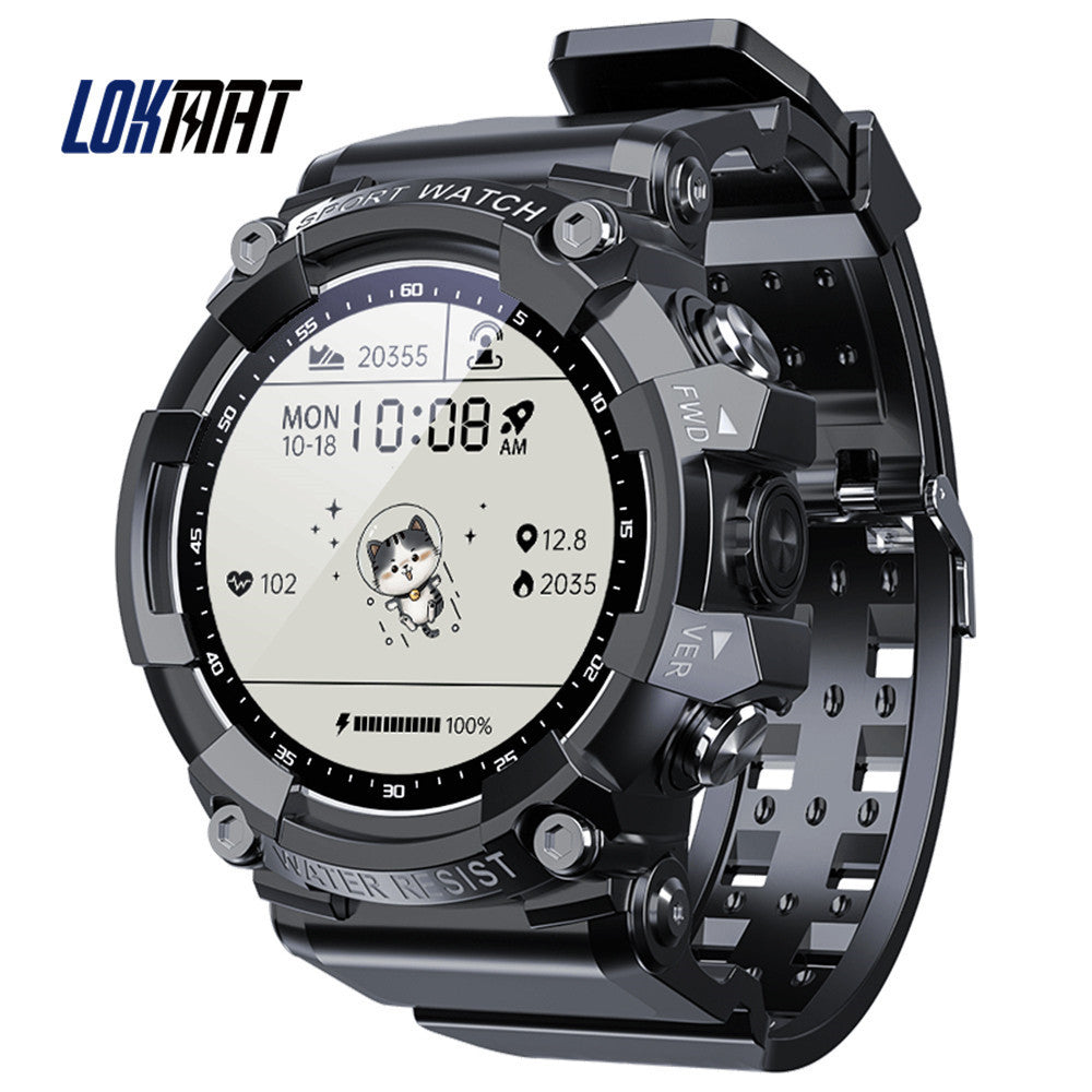 LOKMAT ATTACK 3 Sports Smartwatch - Bluetooth calling, fitness tracking, heart rate monitoring, touch screen design